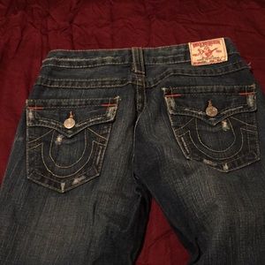 True religion boot cut size 27
